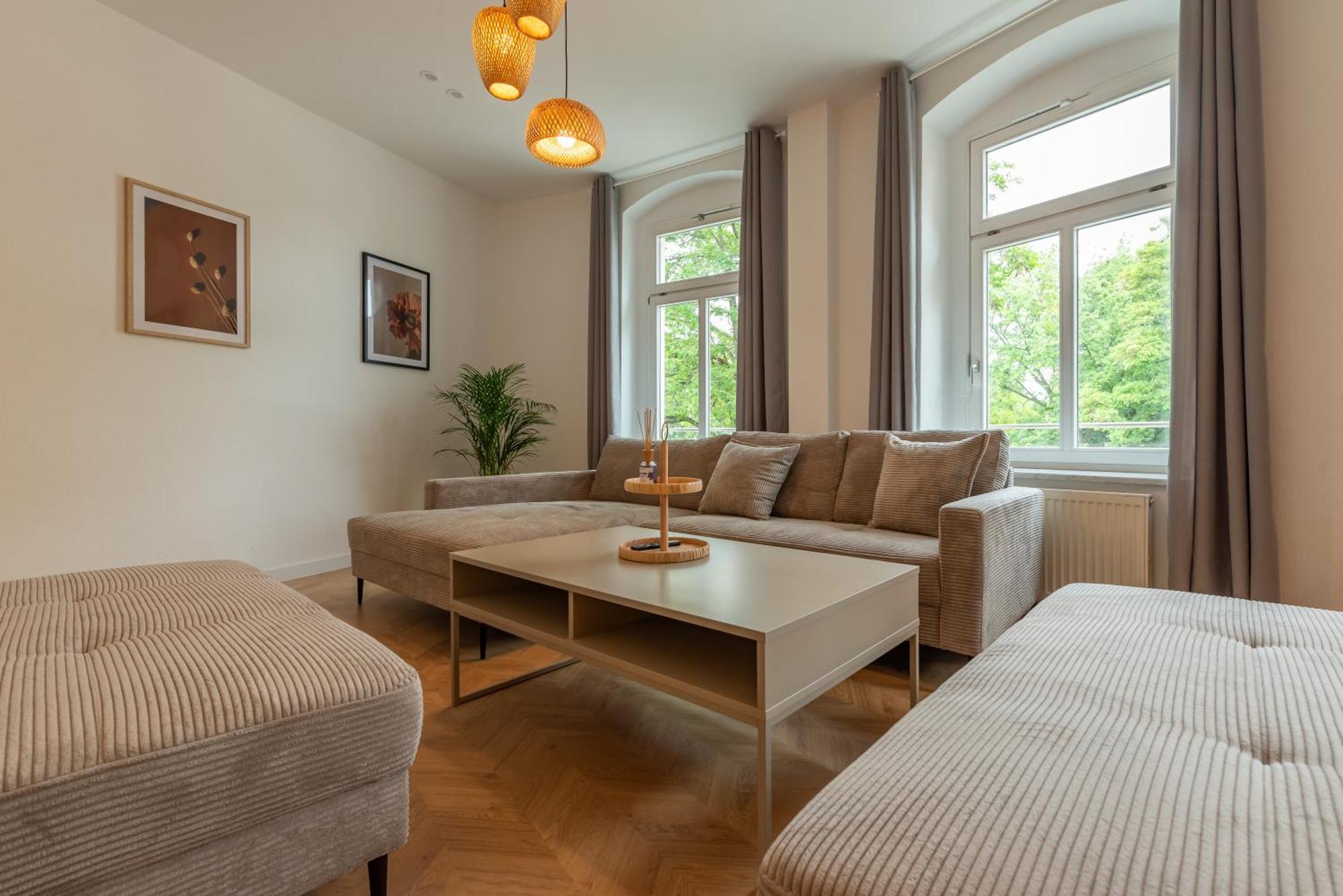 Moderne City Appartments Кемниц Екстериор снимка